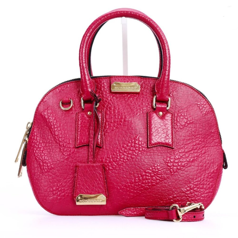Burberry Small Orchard Bowling Bag (COA Included)